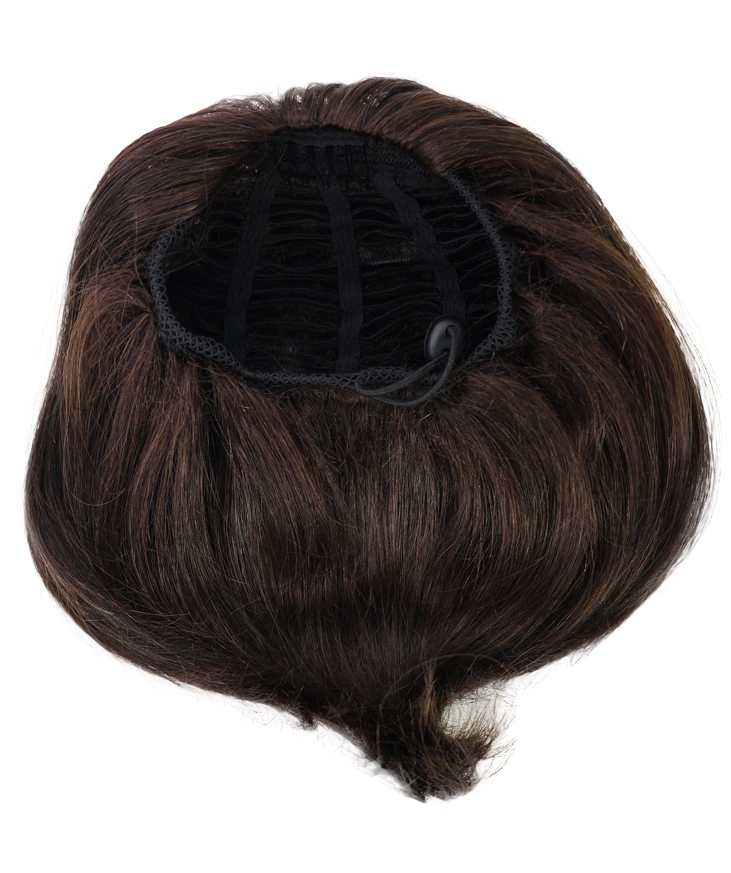 Wigs2you 8インチ(約20cm)の100%人毛ポニーテールウィッグ、PON-021。ナチュラルブラック。女性らしいナチュラルでエレガント、そしてリアルな仕上がり。