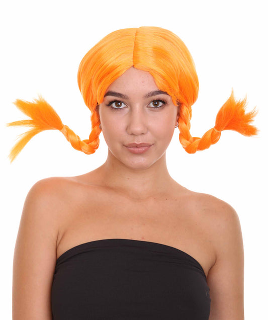 ハロウィンパーティープレミアム H-2659 ピッピウィッグ ソフト合成繊維 脱毛を超えて 女性のためのウィッグの力強い物語