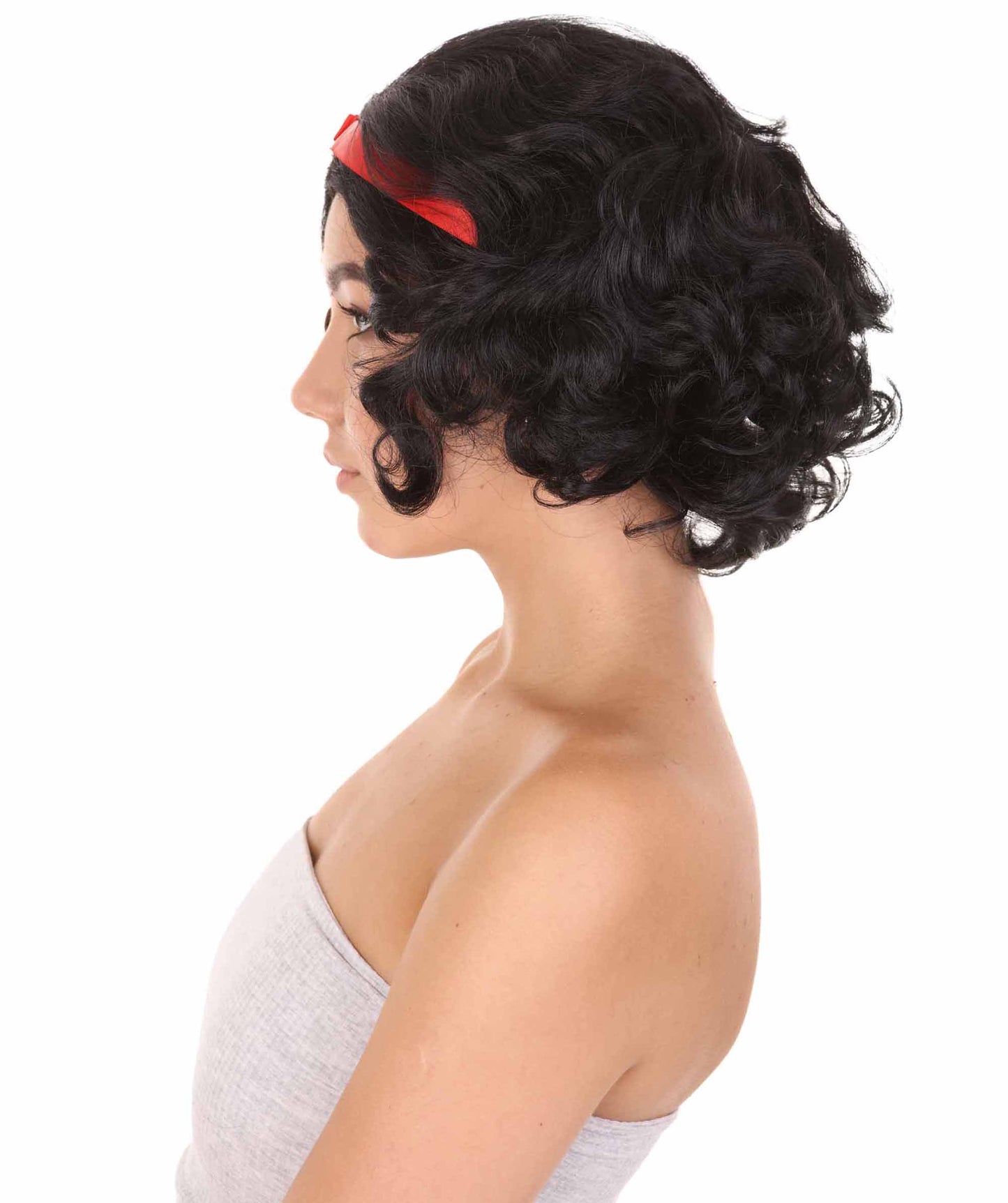 Wigs2you ハロウィンパーティープレミアムレディース H-1807 華やかに見えるプリンセス スノーホワイト
