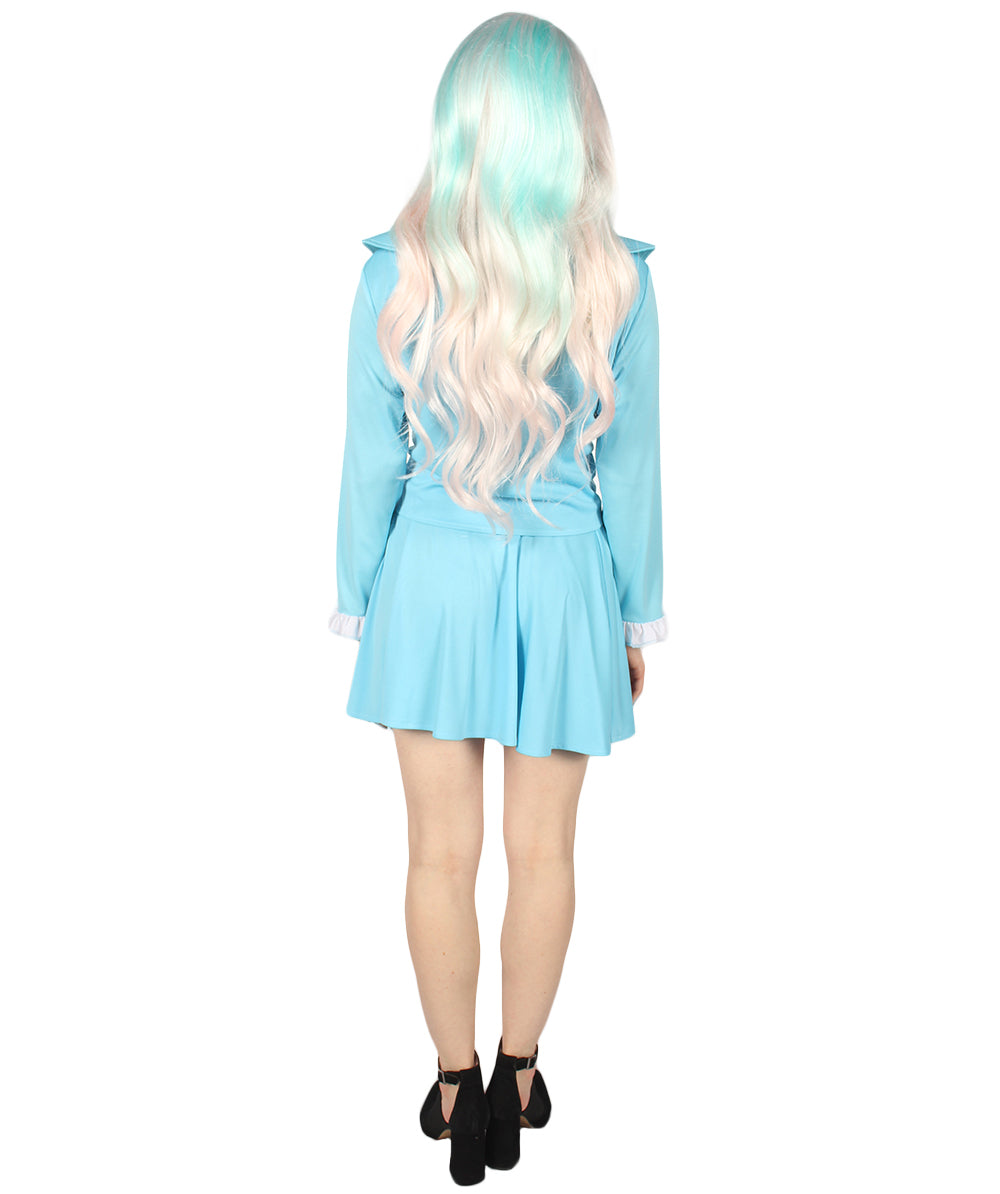 女性 JCP-206 のテイマーコスチューム ブルー コスプレコスチューム