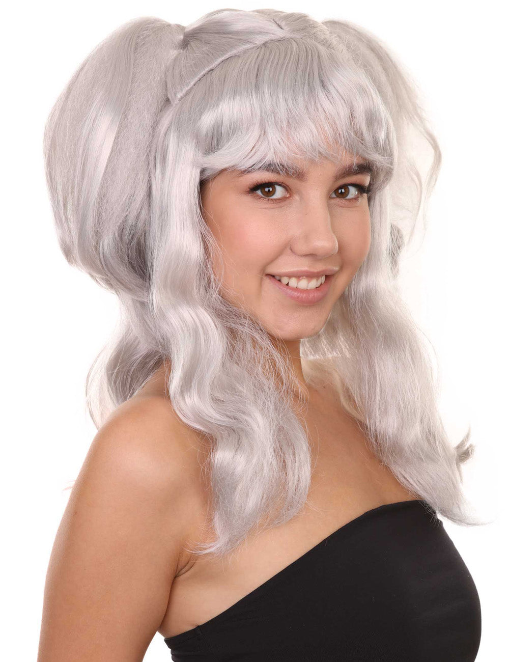 Wigs2you ハロウィンパーティープレミアム レディース H-799 バナナエンジェルウィッグ グレー色