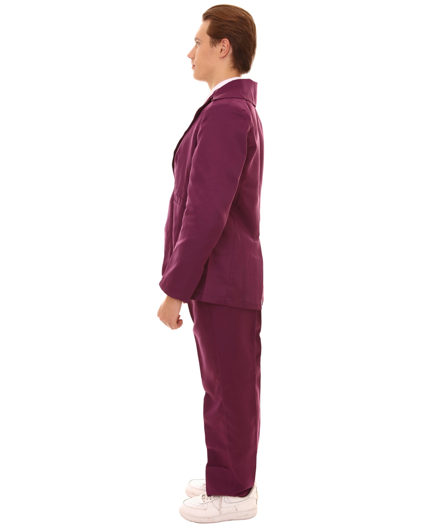男性用 JCP-002_8 70'sロックスター スーツ コスチューム ディッキーとタイ付き プレミアム ライトパープル ハロウィンコスチューム