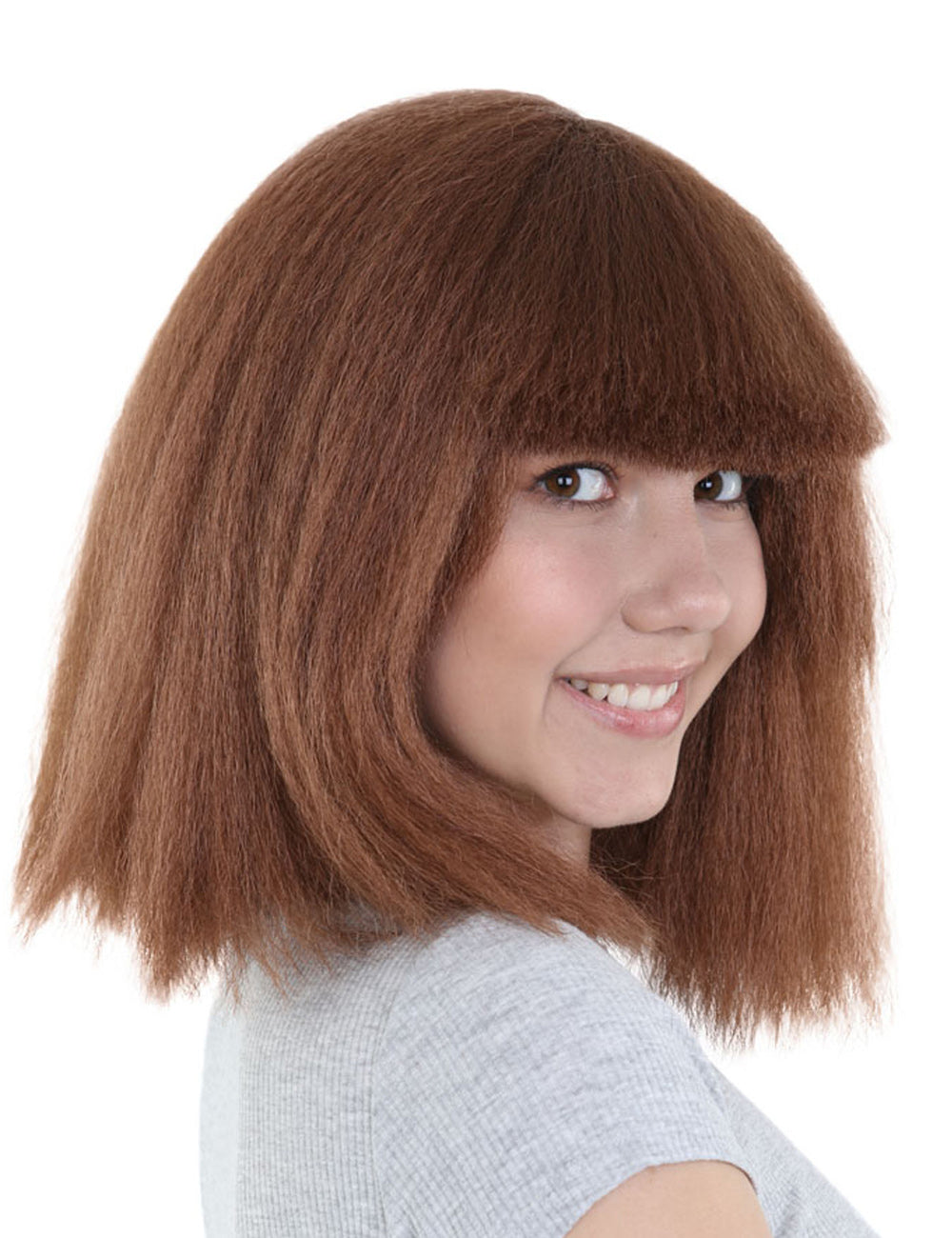 Wigs2you ハロウィンパーティープレミアムレディース H-1520 美しいルックを手に入れよう!ポップスターブラウンウィッグ