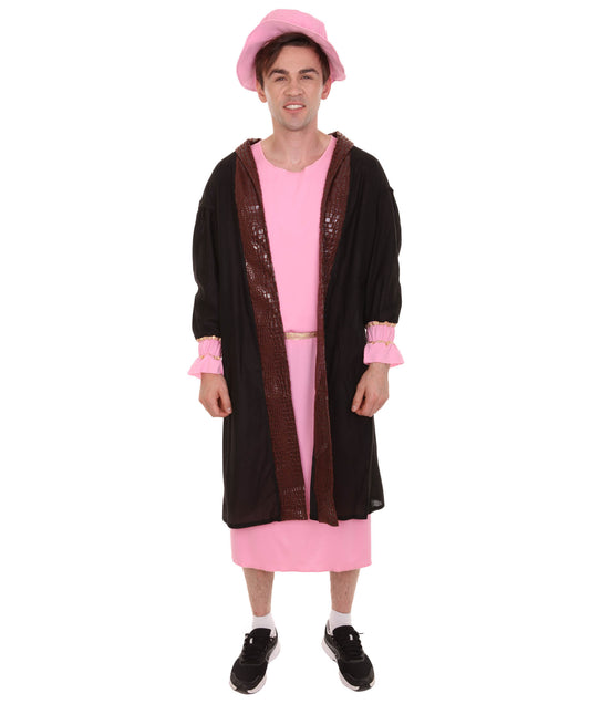 男性 JCP-146_3 のレオナルド・ダ・ヴィンチ 画家 アーティスト ライトピンク コスプレコスチューム