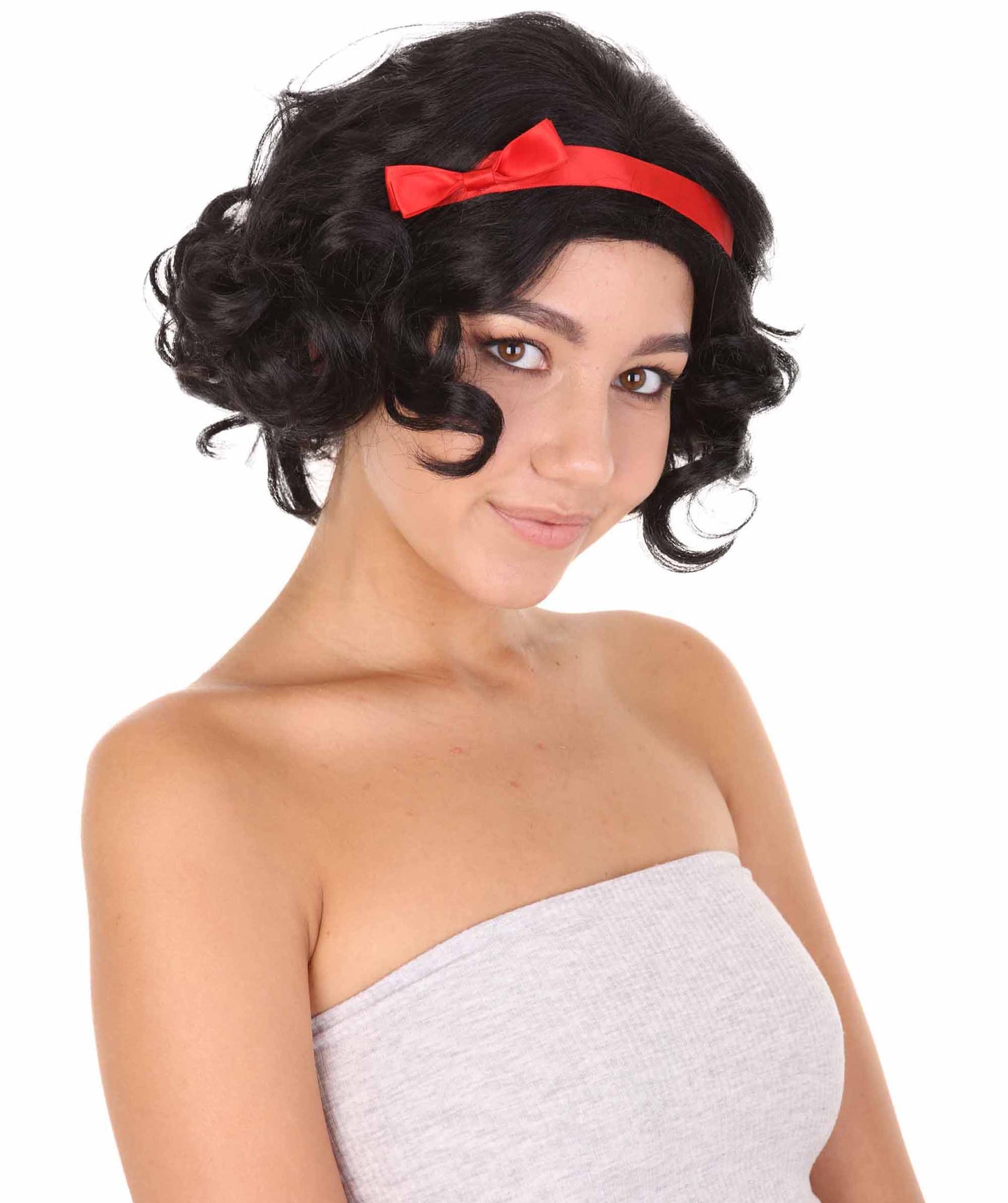 Wigs2you ハロウィンパーティープレミアムレディース H-1807 華やかに見えるプリンセス スノーホワイト