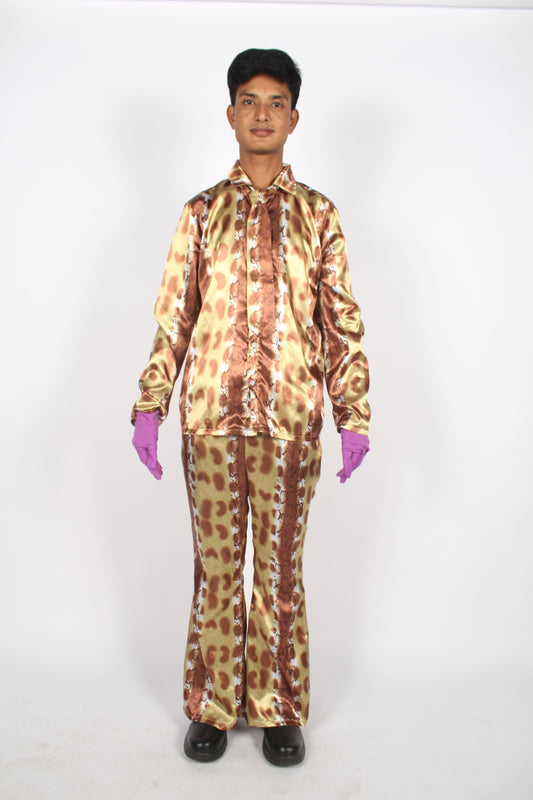 コスプレ JCP-035 POPバイラルパイナップルガイの男性用コスチュームマルチカラーコスプレコスチューム