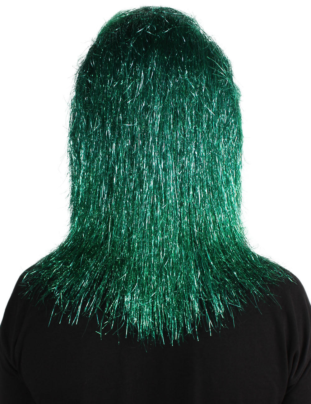 ハロウィンパーティープレミアムメンズ H-5647-GR ヘアリーユニセックスエイプティンセルマスクのみ 緑 軟らかい合成繊維