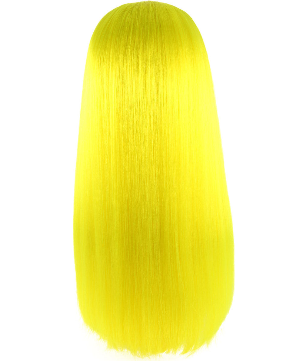 Wigs2you ハロウィンパーティープレミアム H-881 悪の花嫁 II 女性ウィッグ ネオンイエロー色
