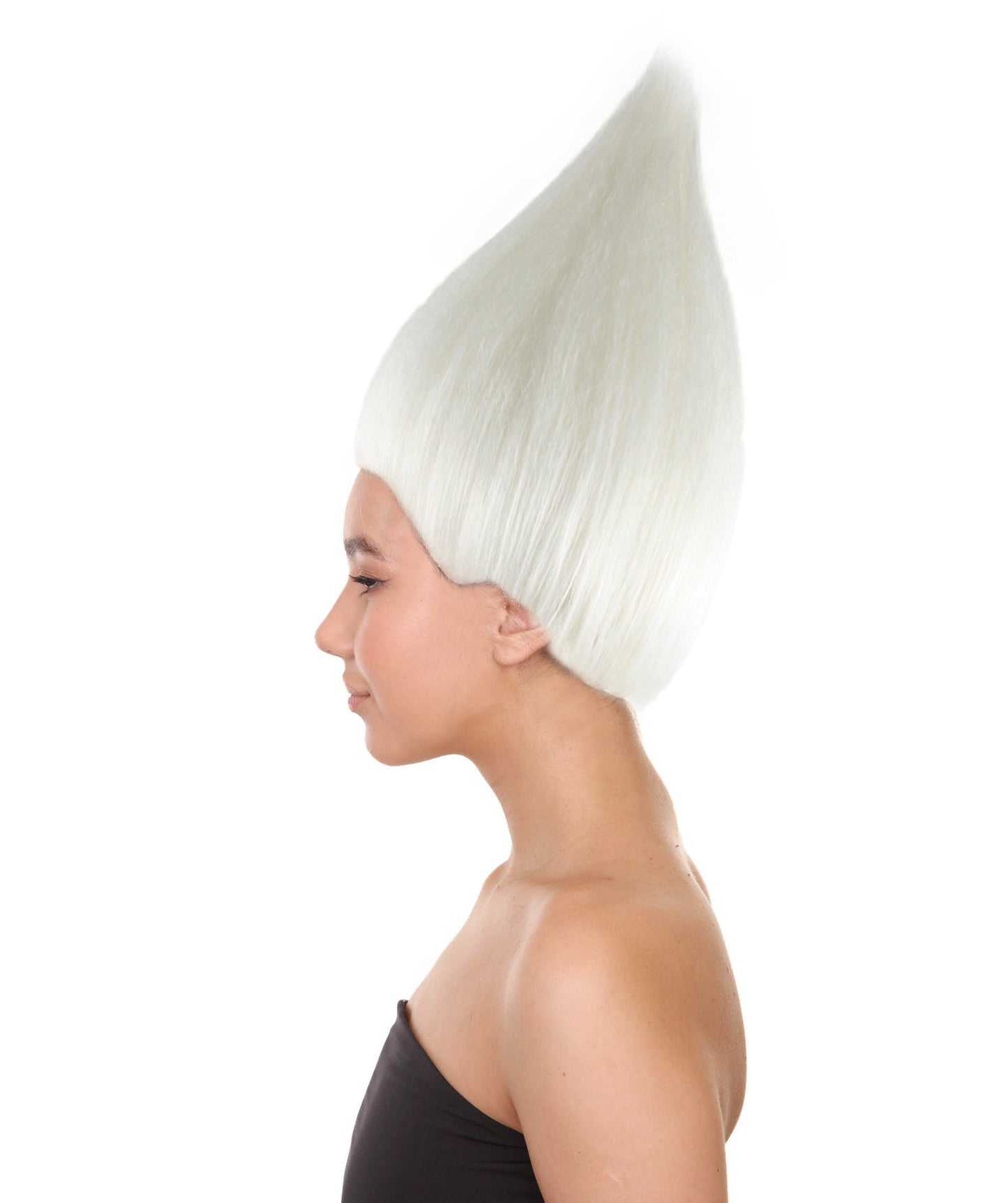 Wigs2you ハロウィンパーティープレミアム H-1787 華やかに見える女性用コスプレウィッグ ホワイトトロールズスタイル