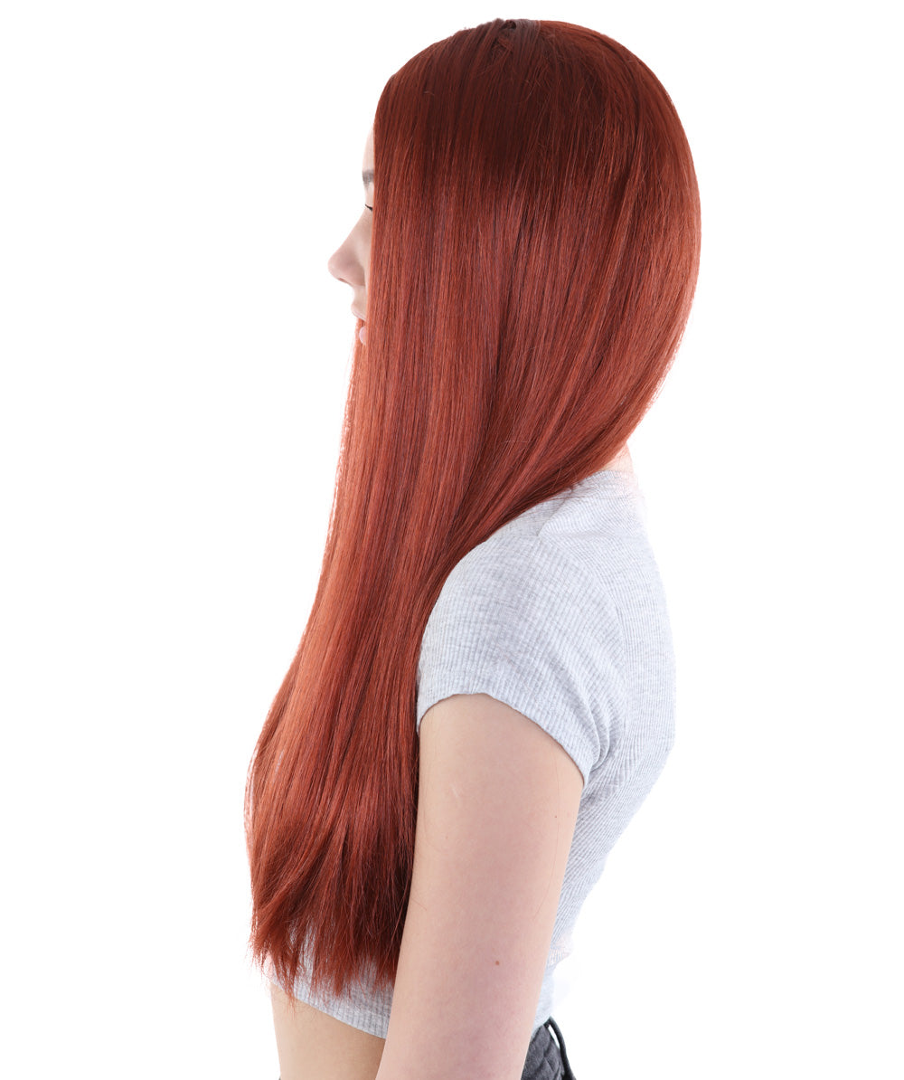 Wigs2you ハロウィンパーティープレミアム H-851 悪の花嫁 II 女性用ウィッグ ダークオーバーン色