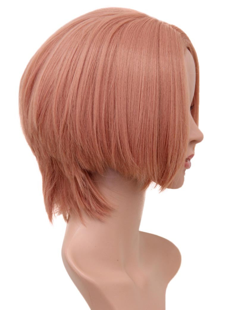 レディースファッション C-047 ショート C-ライトグレー コスプレ ヒートスタイルウィッグ