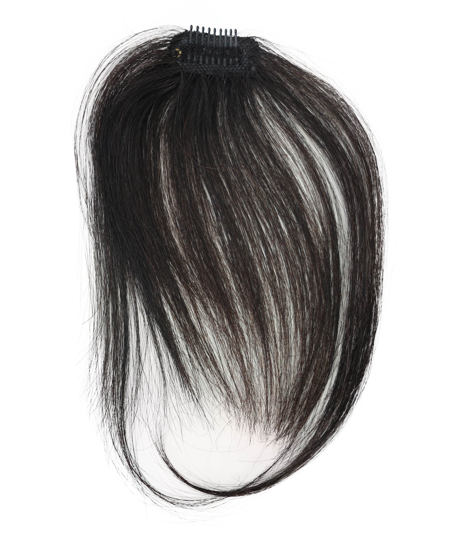 Wigs2you W-8474 女性用孔雀前髪ウィッグ – 100%人毛クリップインフリンジ 5〜9インチ – ナチュラル軽量ヘアピース