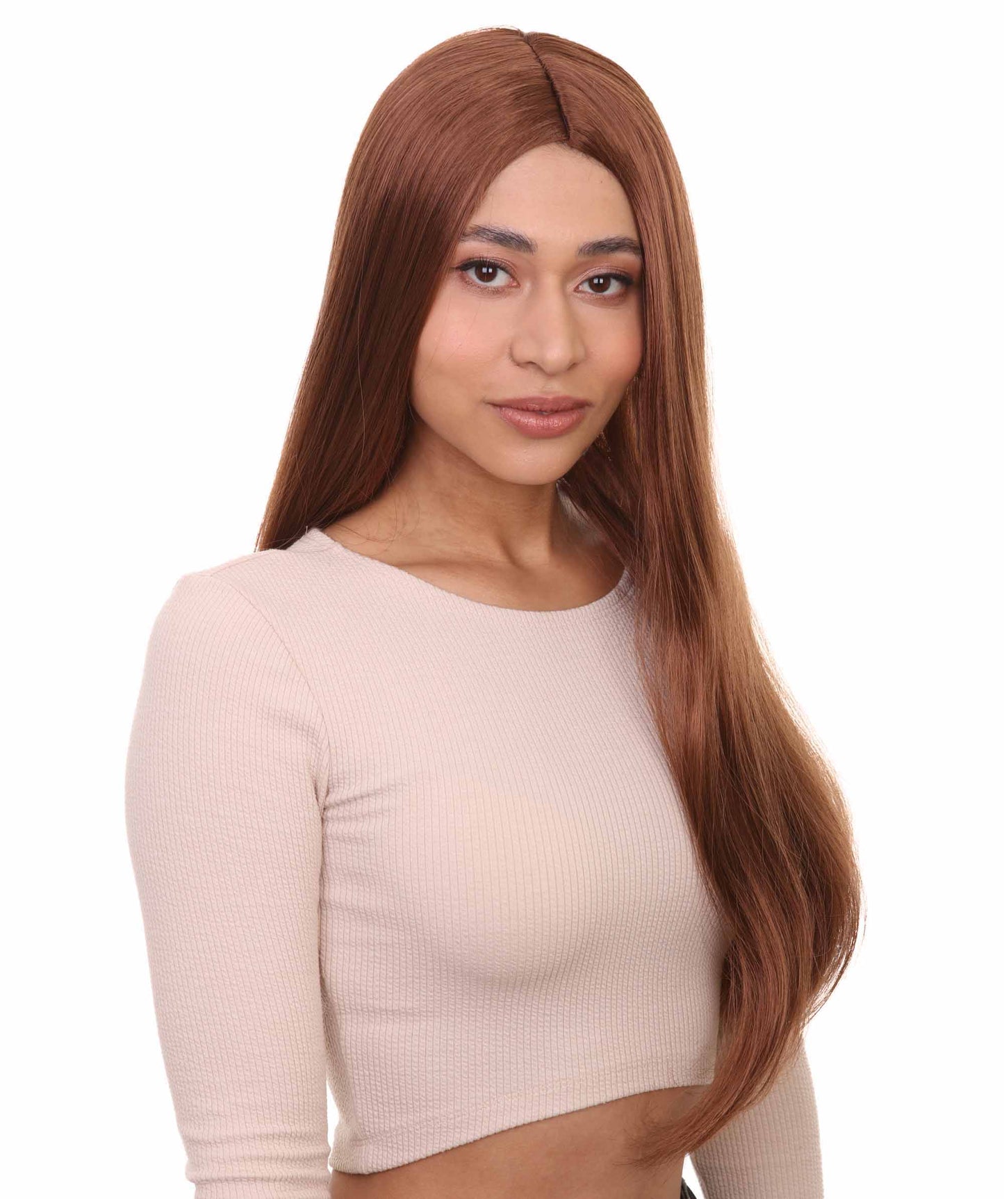 Wigs2you ハロウィンパーティープレミアム H-876 悪の花嫁 II 女性ウィッグ オーバーンブラウン