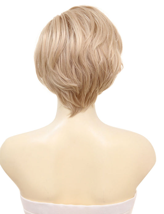 レディースファッション C-041 ショート C-ペールブロンド コスプレ ヒートスタイルウィッグ