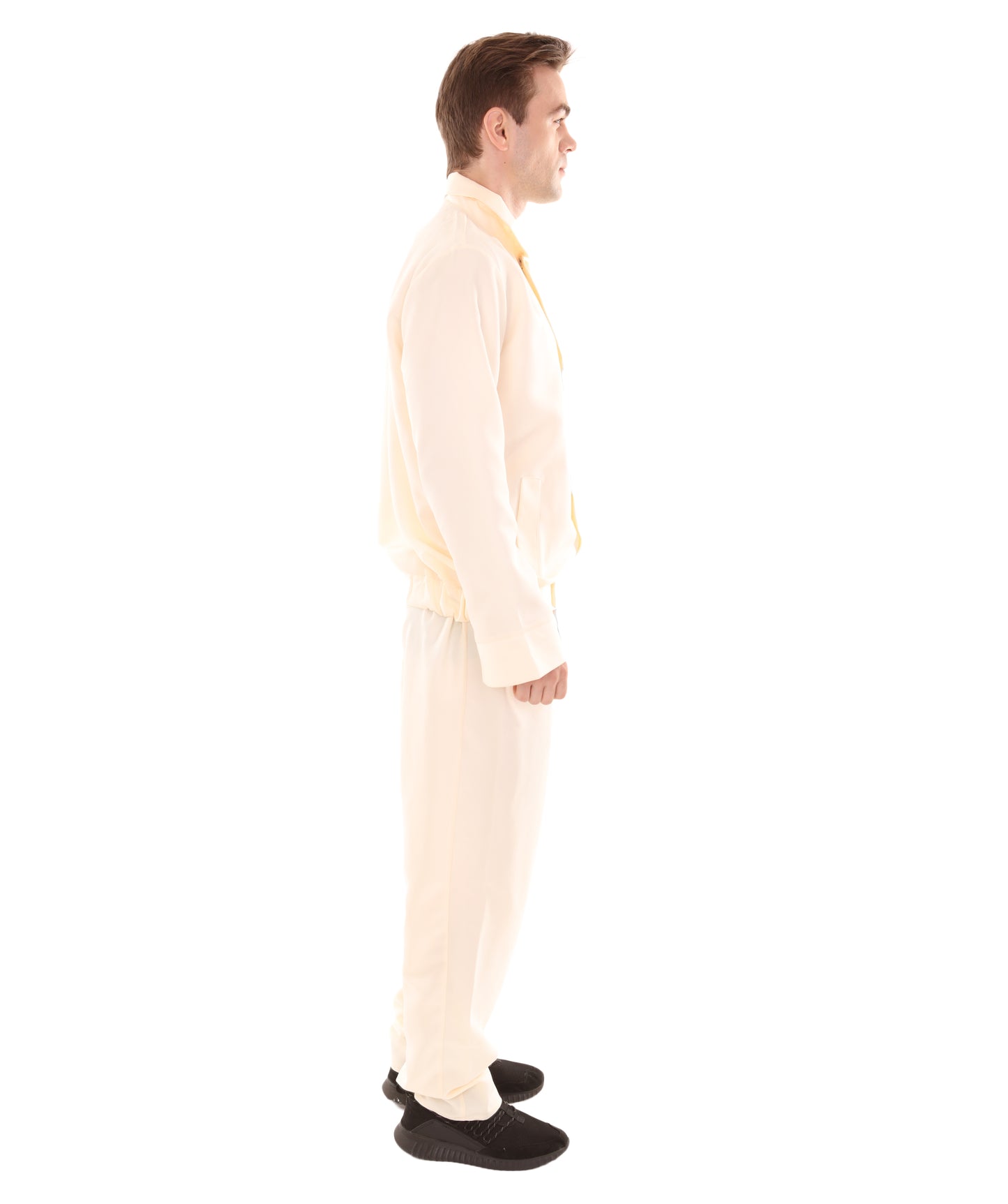 男性 JCP-202 のモダン80年代スポーツクリームコスチューム シャンパンモカシン コスプレコスチューム