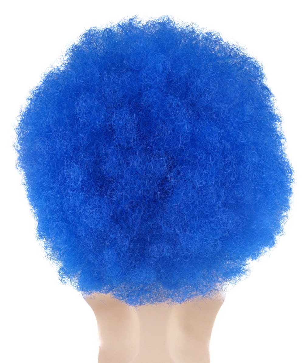 Wigs2you ハロウィンパーティープレミアム メンズ H-651 スーパーアフロウィッグ ブルー色