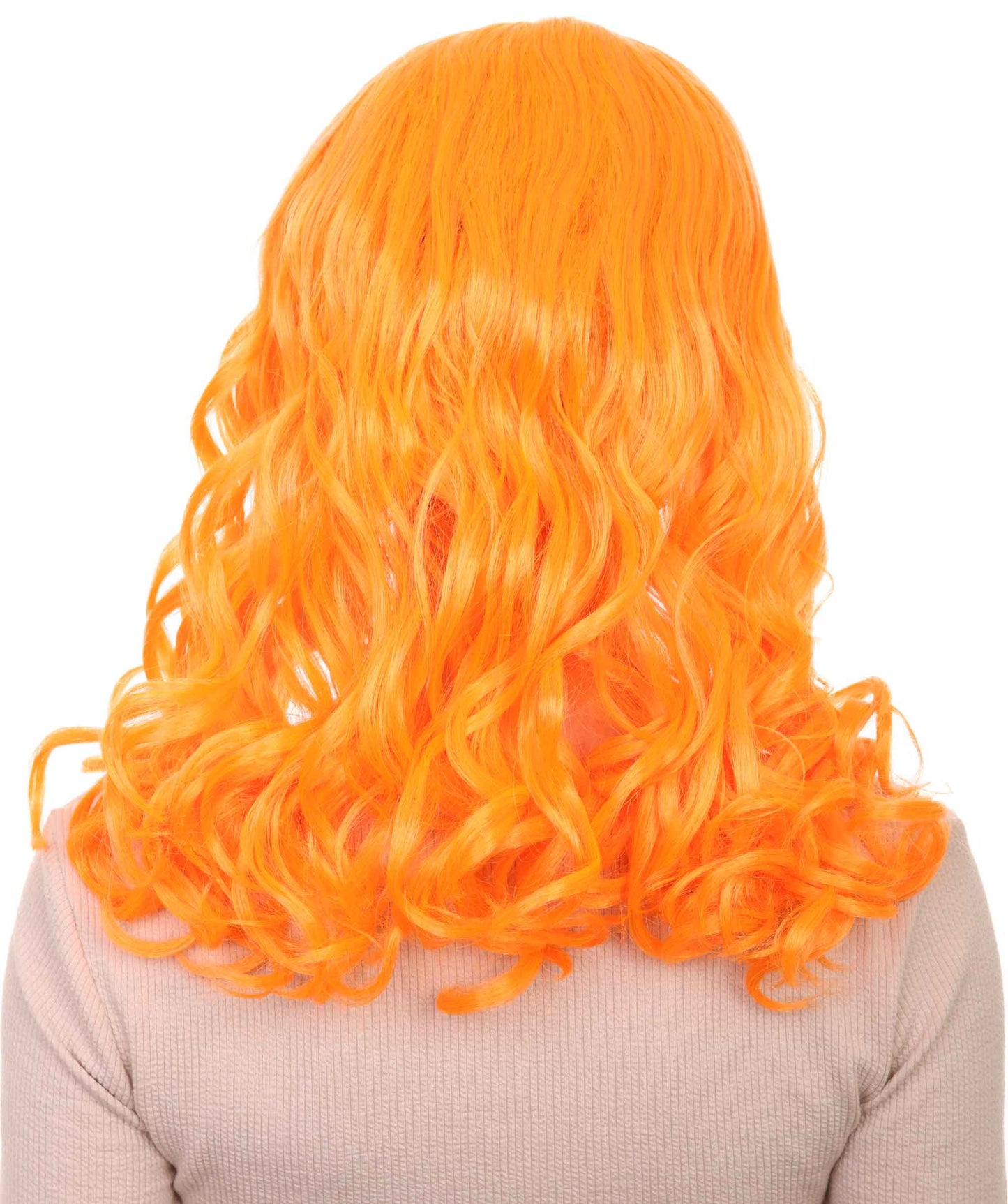 Wigs2you ハロウィンパーティー プレミアム レディース H-1082 アリスウィッグ 鏡の国のアリス パンプキン オレンジ色