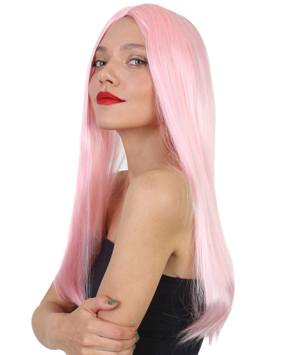 Wigs2you ハロウィンパーティープレミアム H-864 悪の花嫁 II 女性ウィッグ ソフトピンク色