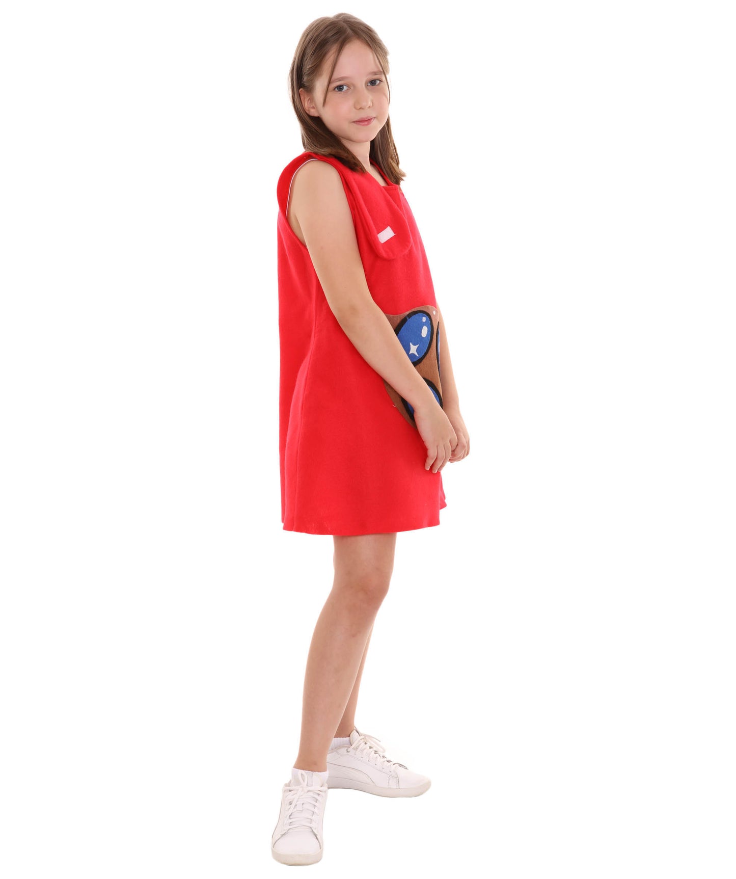 子供用 JCO-234(Kids) 祝賀 トロール ドレス コスチューム レッド コスプレコスチューム