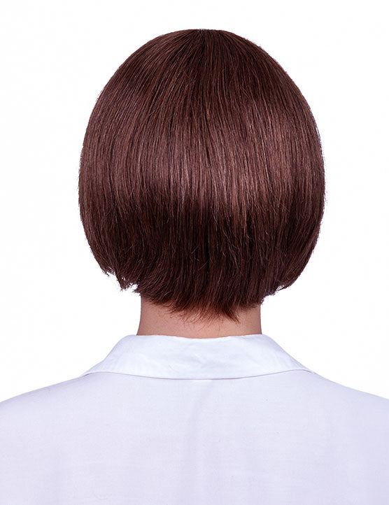 30歳〜40歳 若者の短い HT-019 100% ヒューマンヘア ナチュラルエレガンス ハンドタイド ヒューマンヘア束