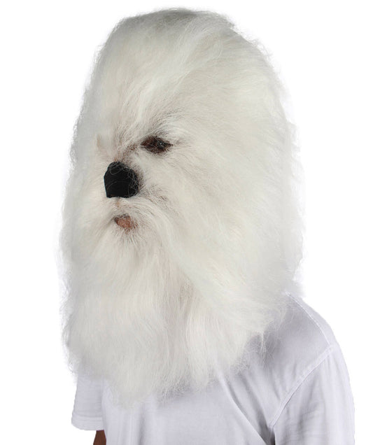 大人 男女兼用 毛深い戦士 エイプ軍の指導者 抵抗戦士 ポーラーホワイト コスプレウィッグ H-5151 ハロウィンに最適 通気性のある合成繊維