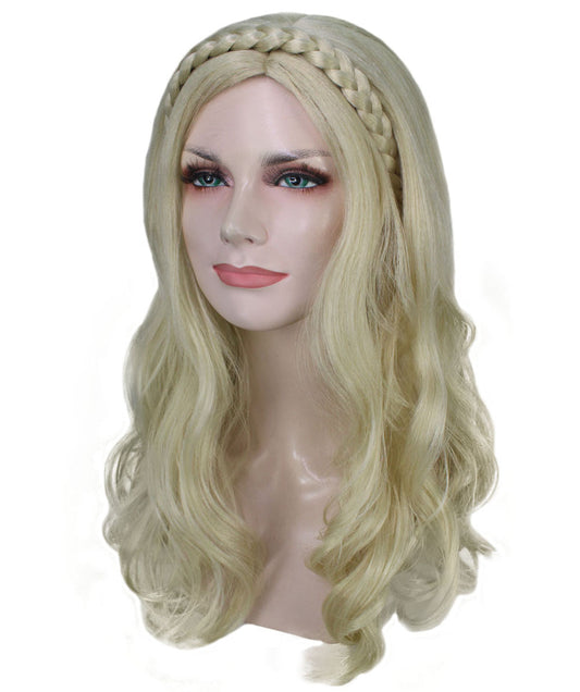 レディース ミシック・ゴッデス ウィッグ H-5025 ブロンド セレブウィッグ プレミアム 通気性の良いキャップレスキャップ