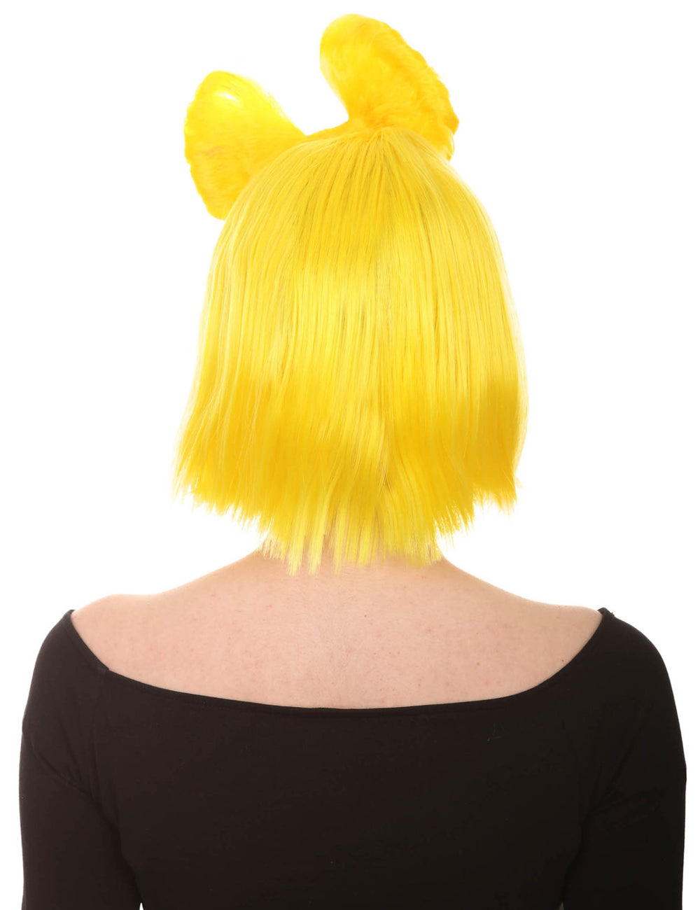 Wigs2you ハロウィン パーティー プレミアム レディース H-1660 簡単に着用でき 非常に快適なイエロー バタフライ ウィッグ
