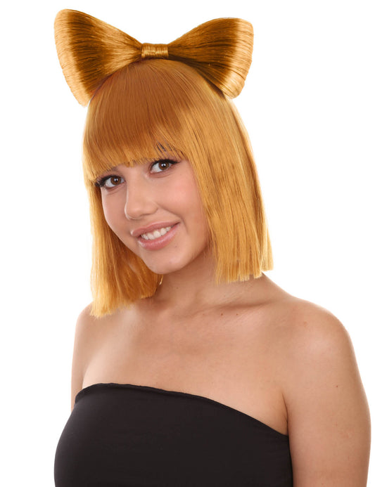 Wigs2you ハロウィン パーティー プレミアム レディース H-1659 簡単に着用でき 非常に快適なゴールデン ブラウン バタフライ ウィッグ