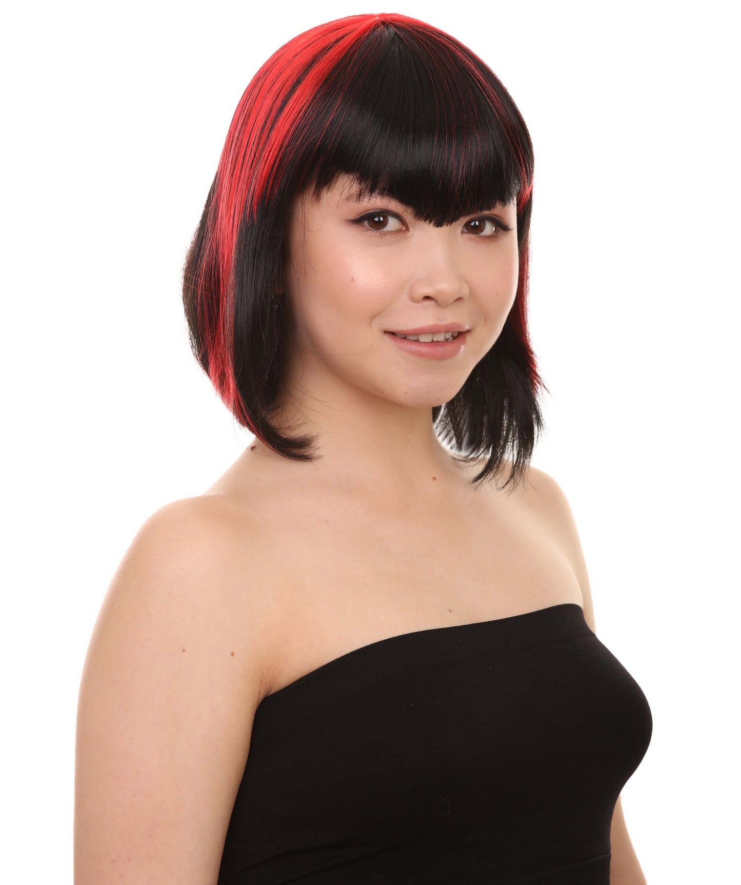 ハロウィンパーティー プレミアム 女性用 H-2760 バンパイア ウィッグ 1