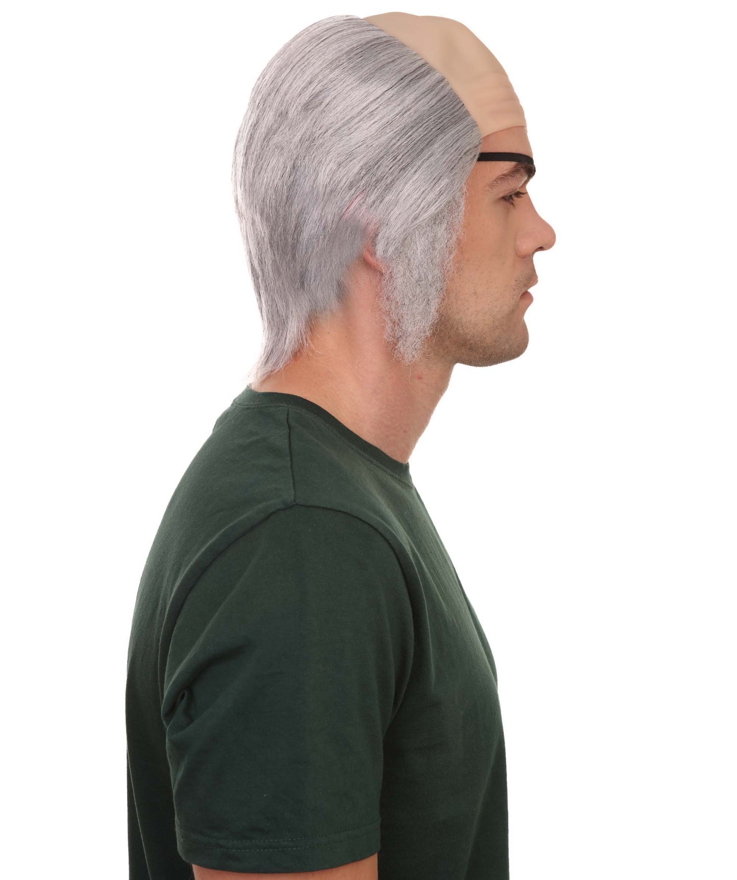 男性用「終わりでない不幸なできごと」オラフ伯爵アイパッチ付き H-4361 コスプレハロウィンウィッグ 耐炎合成繊維