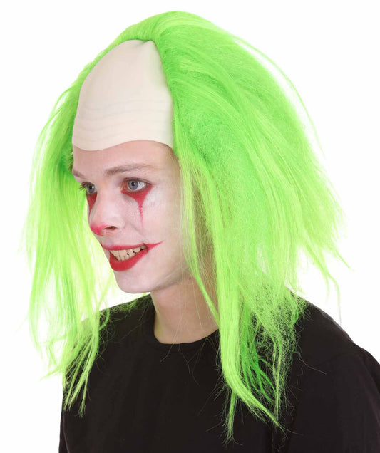 ハーフボールド ファニー メンズ グリーンウィッグ H-4933 コレクション
