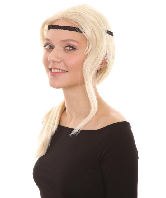 ハロウィンパーティ プレミアム H-5072 女性用 コミックキャラクター ブロンドウィッグ