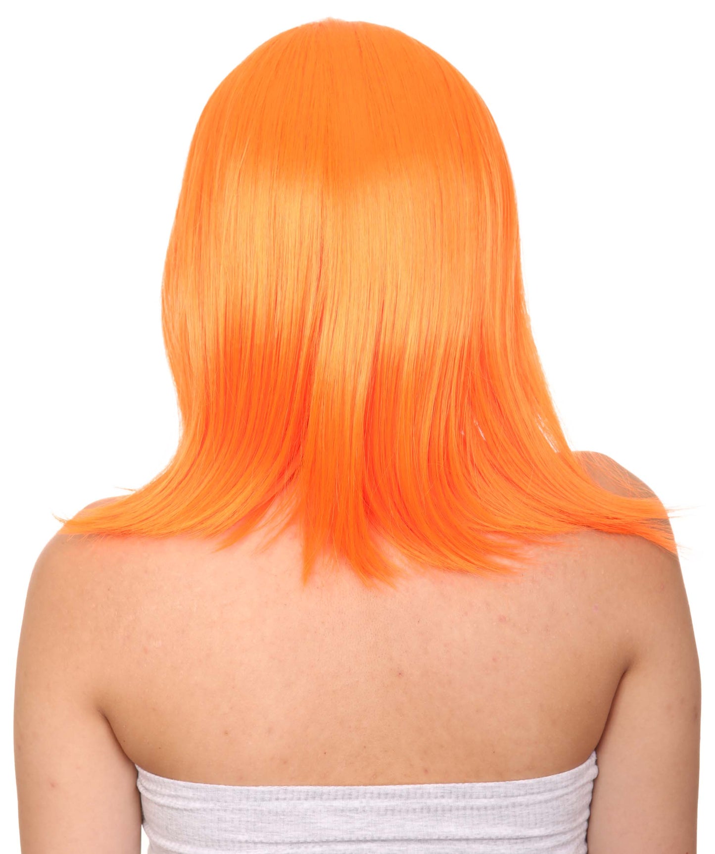 Wigs2you ハロウィンパーティープレミアム レディース H-924 スワンプクイーンウィッグ ネオンオレンジカラー