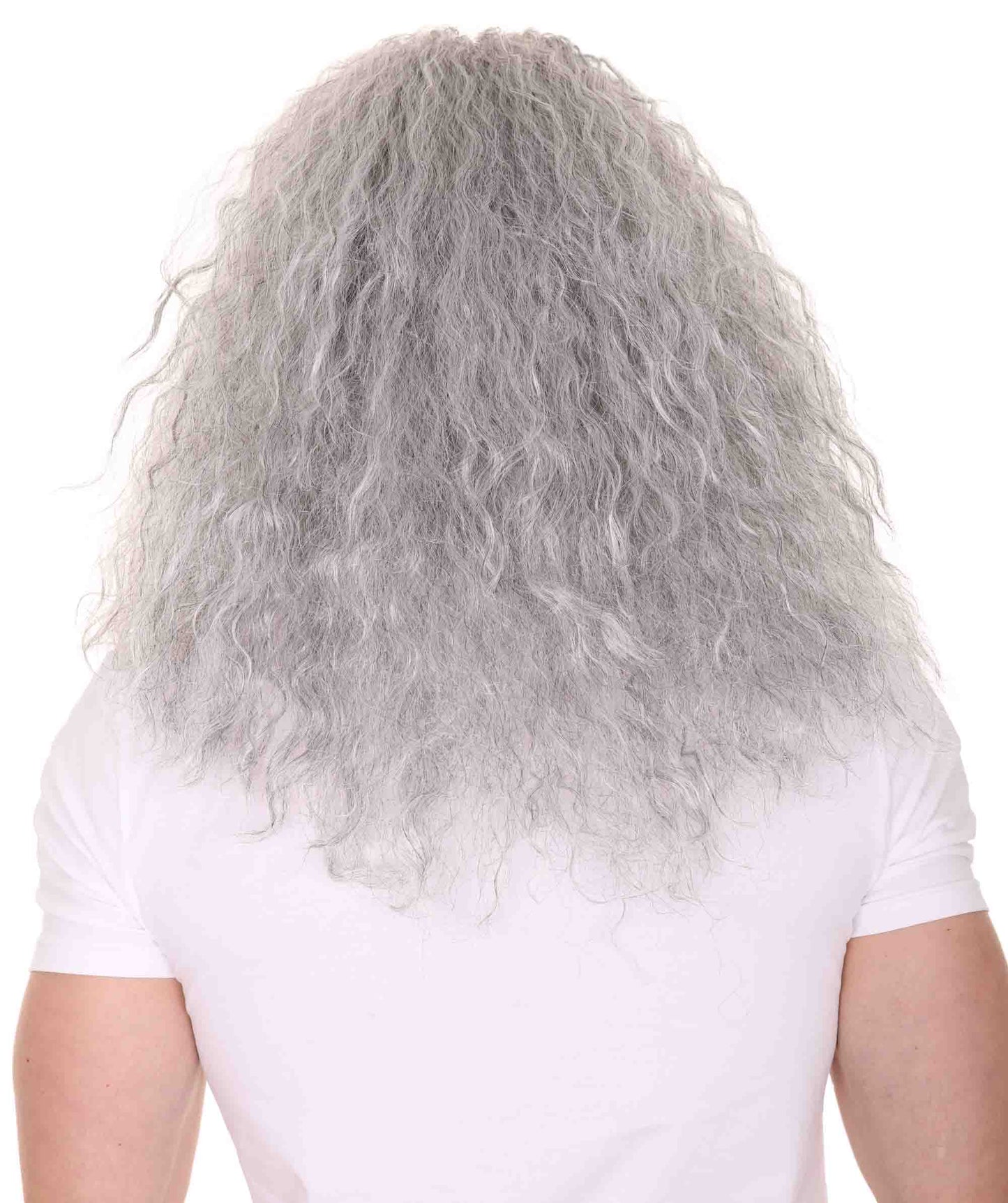 Wigs2you ハロウィンパーティー プレミアム メンズ H-614 ガンダルフ ウィッグとヒゲ グレー色