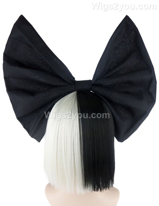 爆発音をもつ白黒の割れた染料ボブ|複数の色&スタイル・オプション| HPO H-526