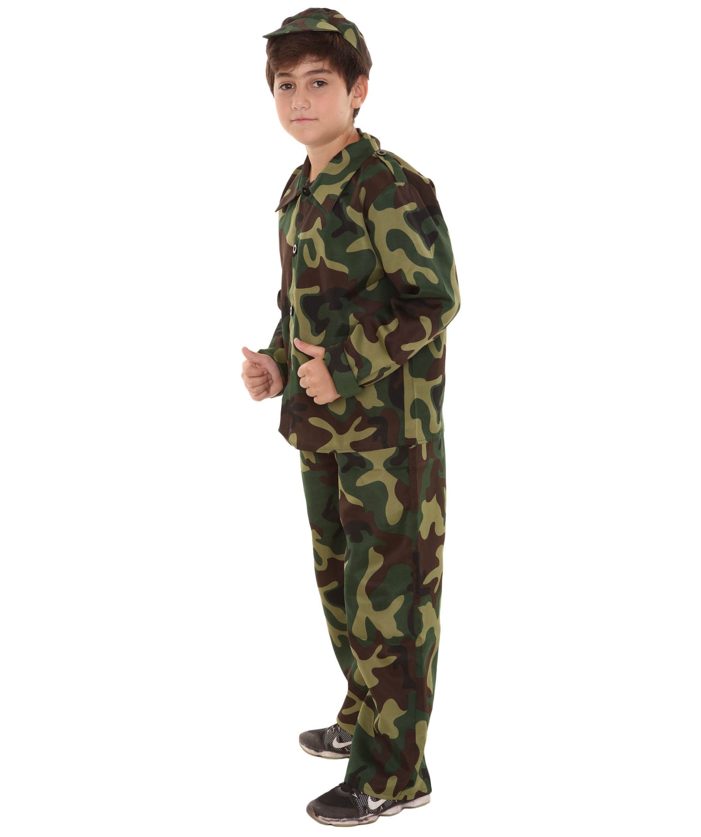 子供の JCO-056(キッズ) 陸軍兵士の衣装 マルチカラーコスプレ衣装