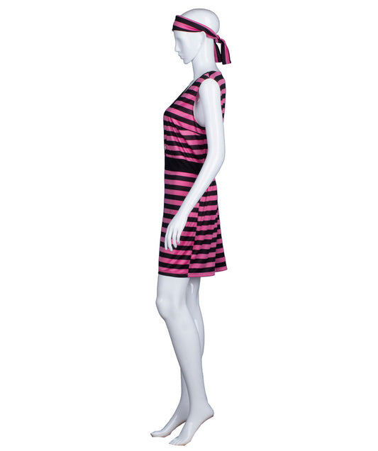 大人向け女性用 JCO-160 アニメ ドラキュラ コスプレ コスチューム ピンク コスプレ コスチューム