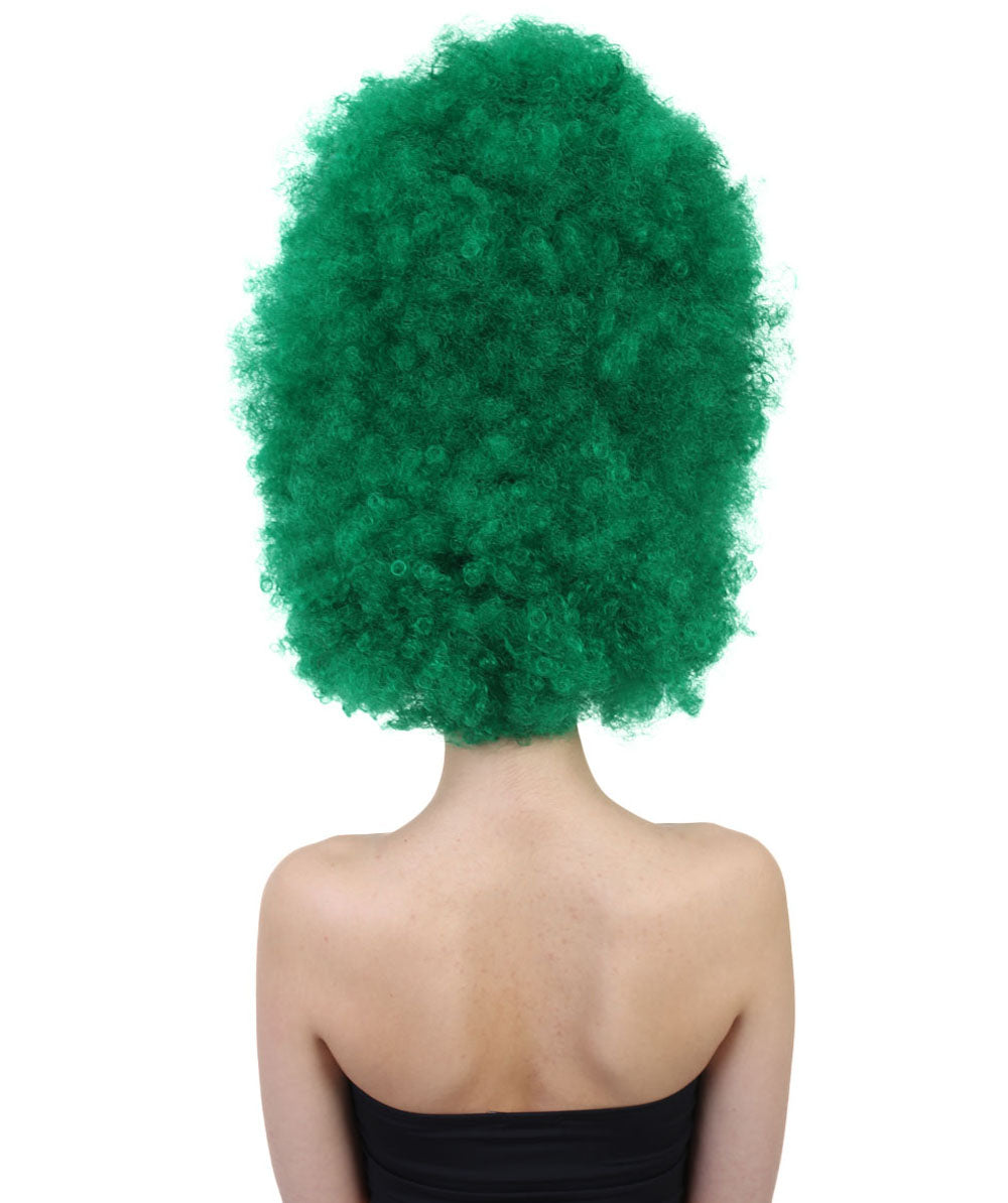 Wigs2youハロウィンパーティープレミアムレディースH-2002 着けやすい 非常に快適 スーパーサイズジャンボダークグリーンアフロウィッグ