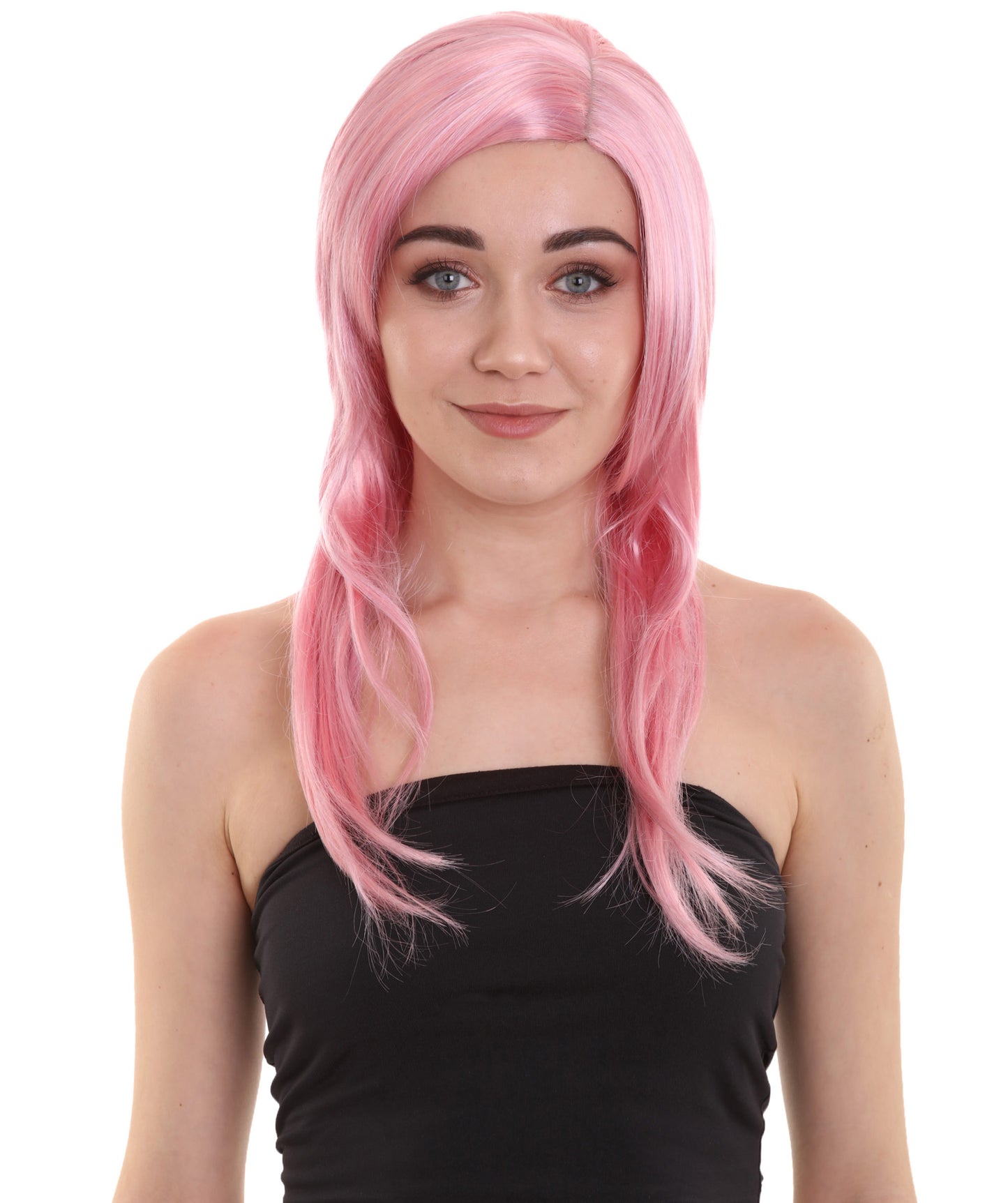 Wigs2you ハロウィン パーティー プレミアム H-945 3レイヤーのパーティー ガール ウィッグ Lt ピンク色
