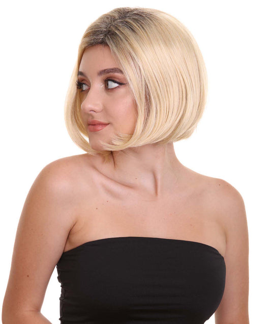 ドクター フー 13代目ドクター ブロンドウィッグ H-4624 レディハロウィンパーティーウィッグ