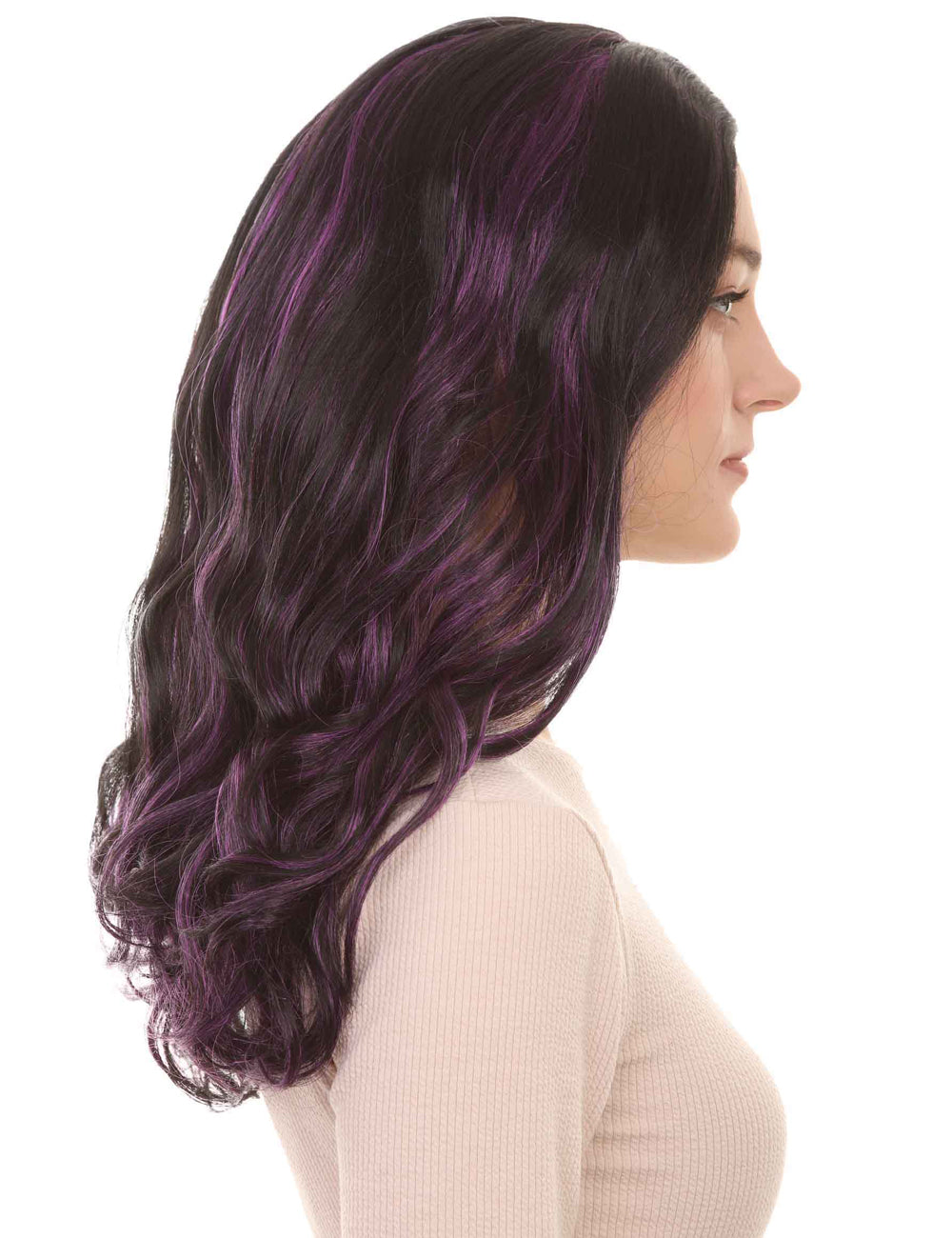 Wigs2you ハロウィンとパーティープレミアムレディース H-507 ブラック サイロックウィッグ X-メン アポカリプス