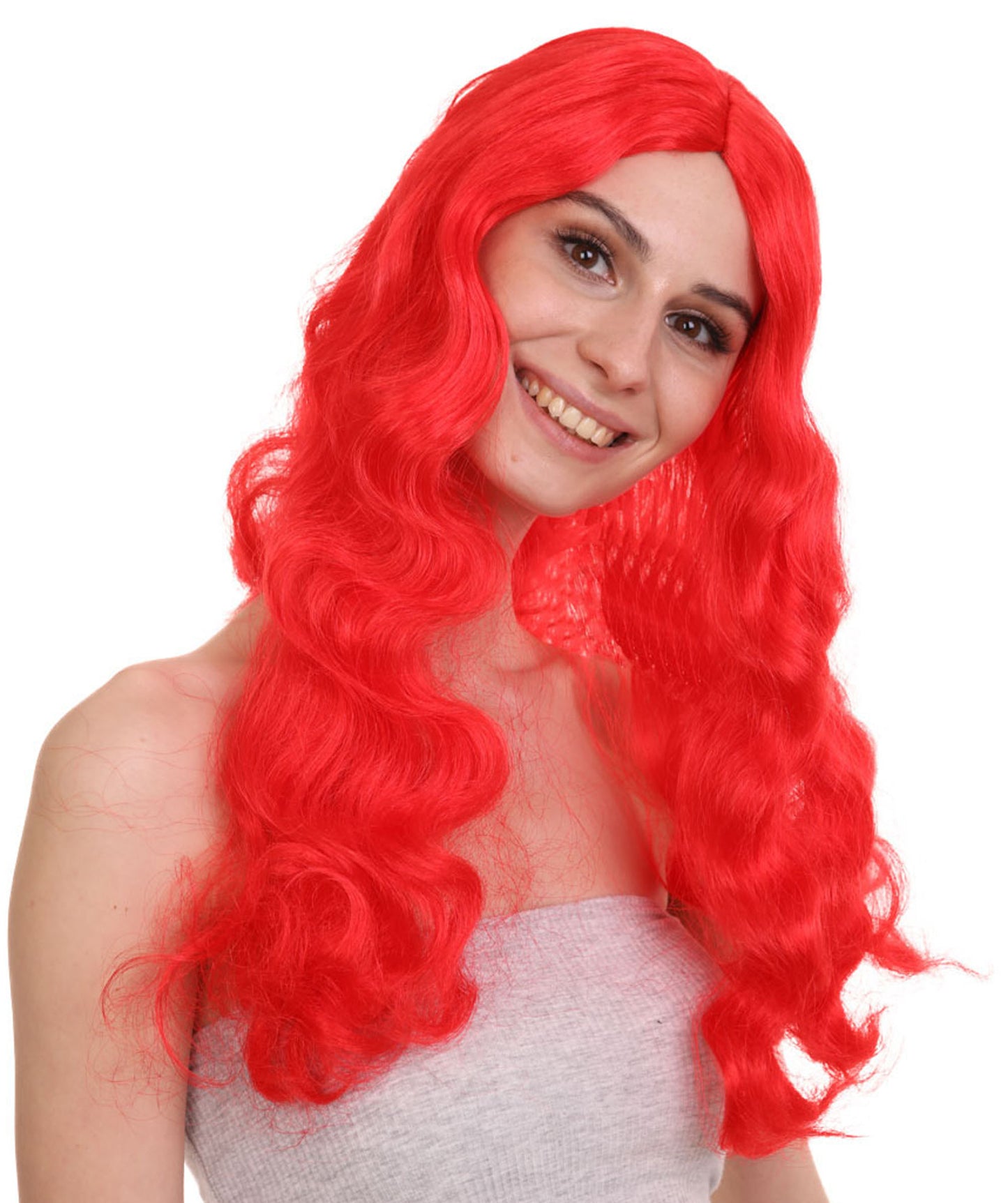 Wigs2youハロウィンパーティープレミアムレディースH-1991 美しい見た目のセクシーポイズンアイビーコスプレウィッグ