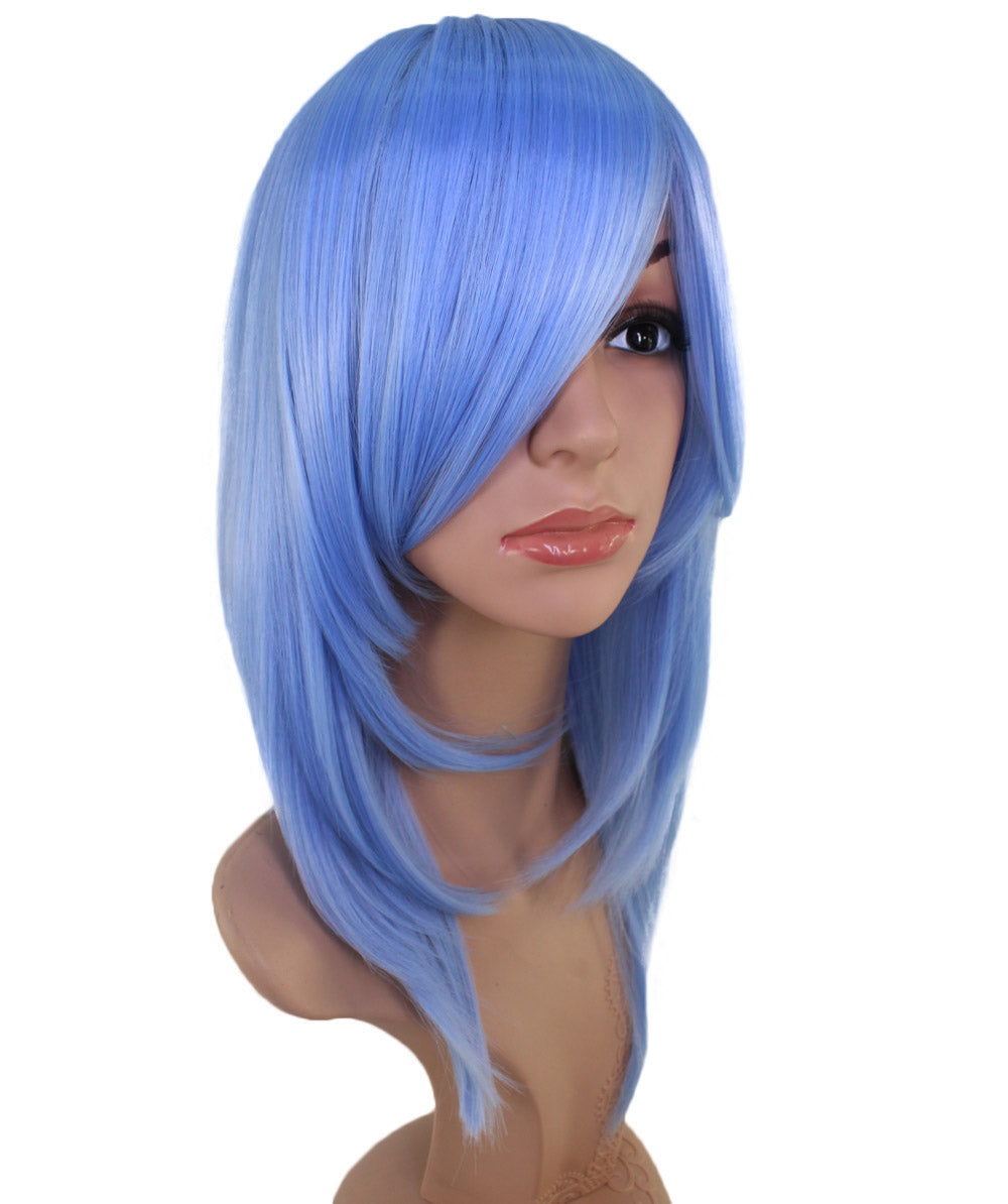 レディースファッション C-071 ロングストレート C-ワインレッド コスプレヒートスタイラブルウィッグ