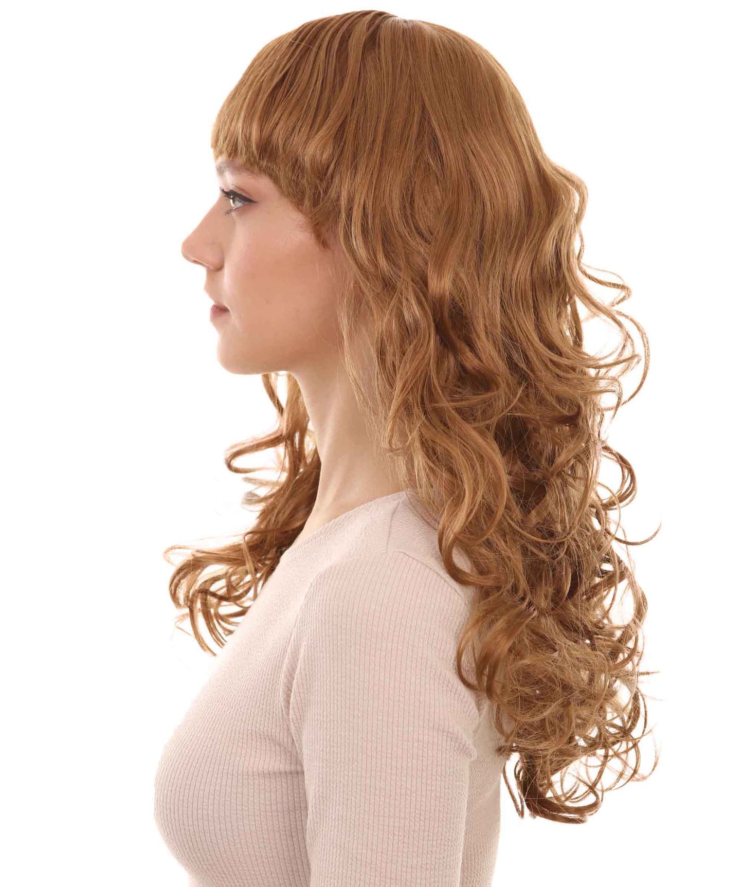 Wigs2you ハロウィン パーティー プレミアム H-835 バットマン 女性ジョーカー ウィッグ Lt ブラウン色