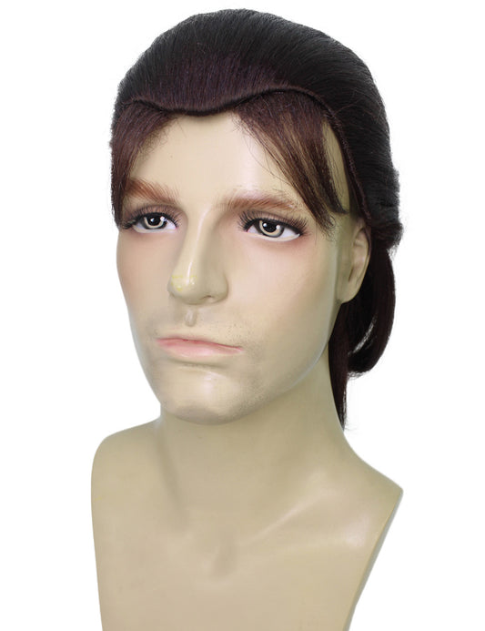 ハロウィンパーティ プレミアム メンズ H-5648 アニメ・マンガ「タイタンアタック」ブラウン前髪付き合成繊維ヘアウィッグ