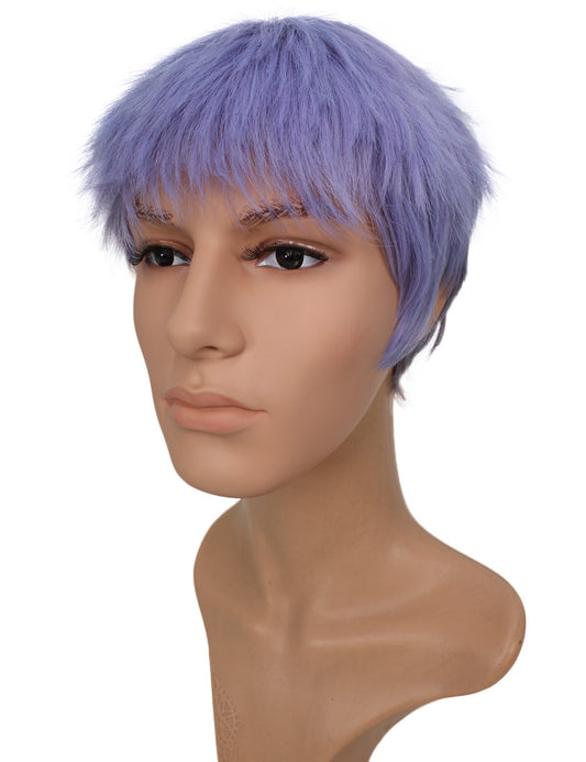 メンズファッション C-097 ショート C-スペシャルダブルパープル コスプレヒートスタイラブルウィッグ