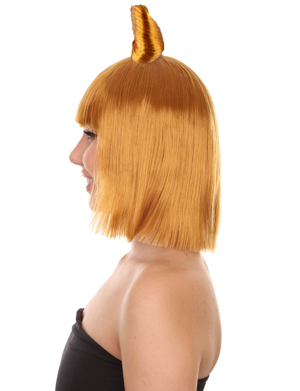 Wigs2you ハロウィン パーティー プレミアム レディース H-1659 簡単に着用でき 非常に快適なゴールデン ブラウン バタフライ ウィッグ
