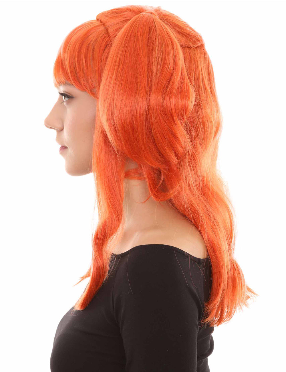 Wigs2you ハロウィンパーティープレミアム レディース H-773 バナナエンジェルウィッグ オレンジ色