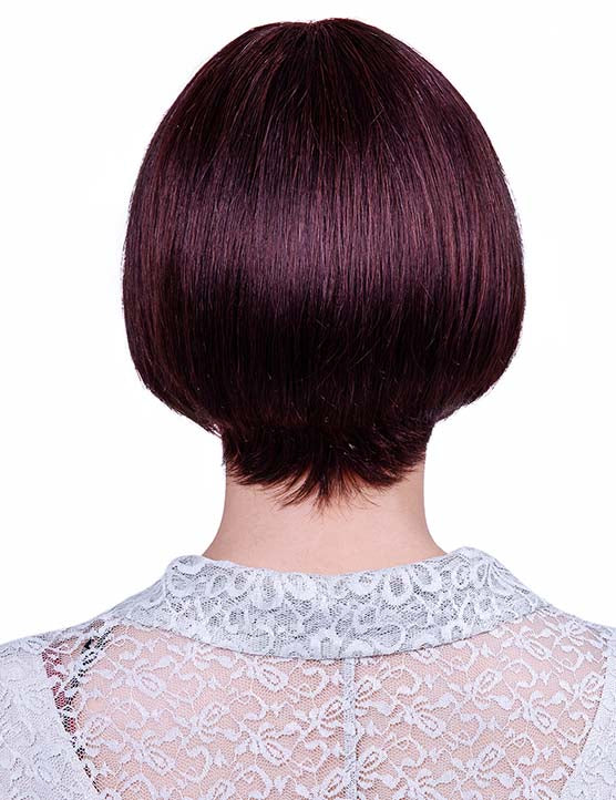 30歳〜40歳 若者の短い HT-022 100% ヒューマンヘア ナチュラルエレガンス ハンドタイド ヒューマンヘア束