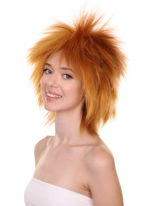 Wigs2you ハロウィンパーティープレミアムレディース H-1684 着け心地が良い とても快適 ファンキーパンク ゴールデンブラウンウィッグ